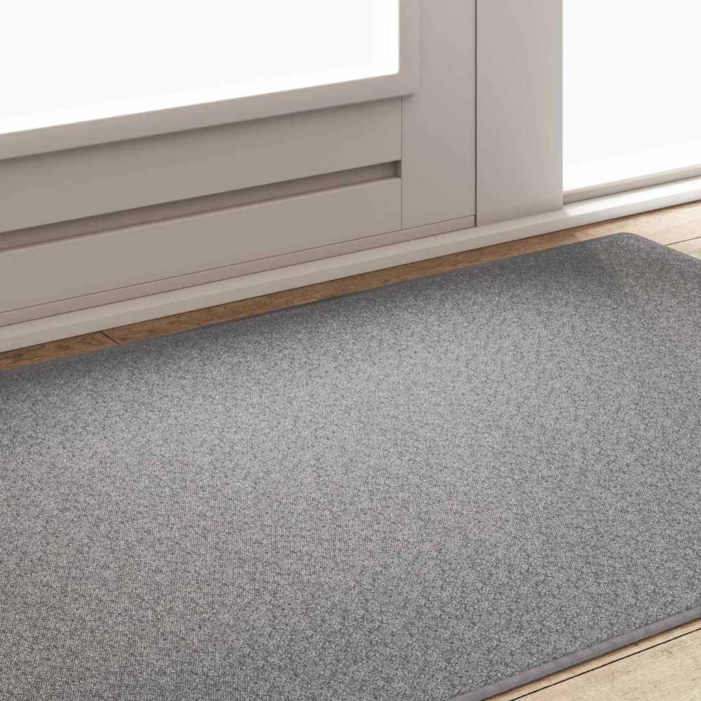 Carpet Runner Light Grey 100 x 150 cm 100% Polypropylene