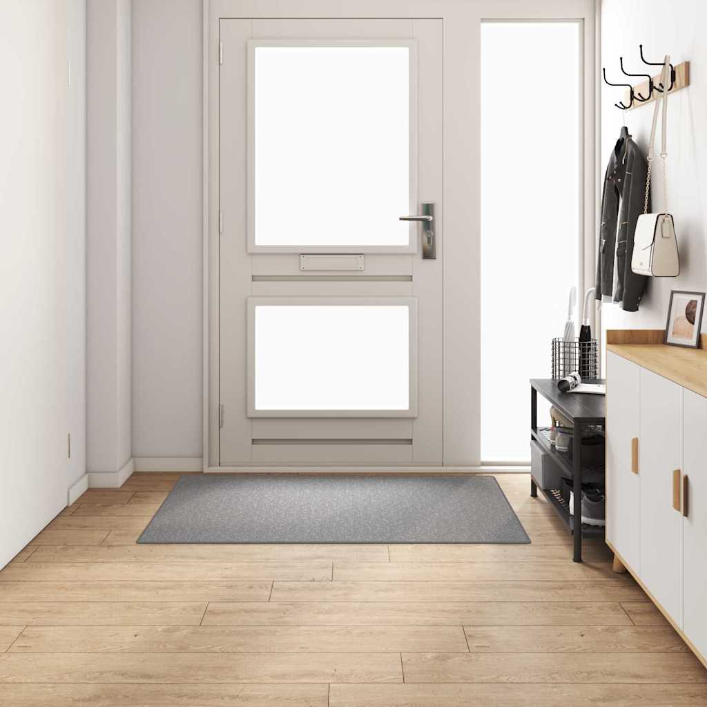 Carpet Runner Light Grey 100 x 150 cm 100% Polypropylene