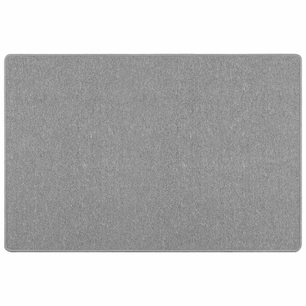Carpet Runner Light Grey 100 x 150 cm 100% Polypropylene
