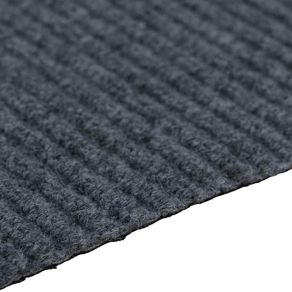 Carpet Runner Grey 80 x 250 cm Fabric