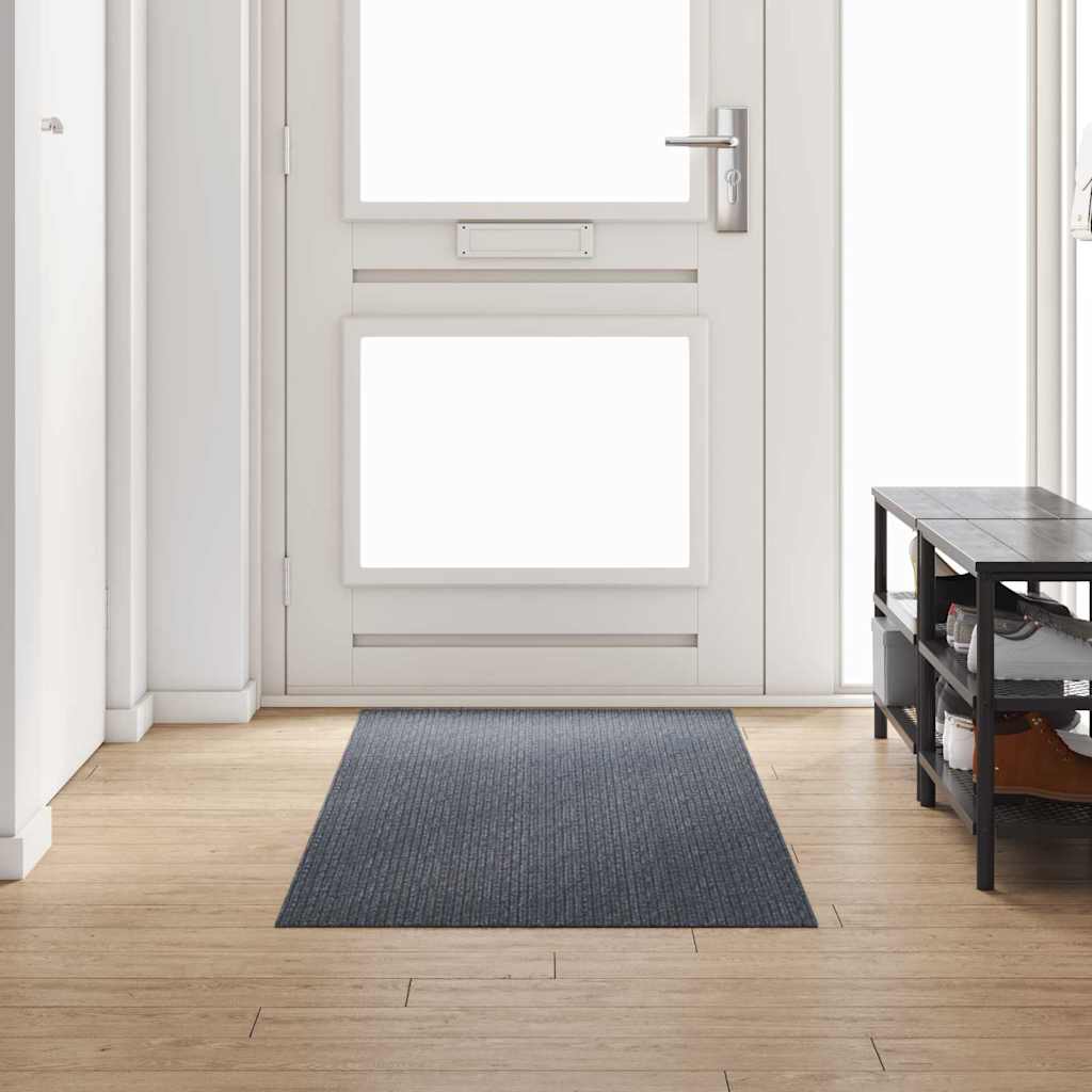 Carpet Runner Grey 80 x 250 cm Fabric