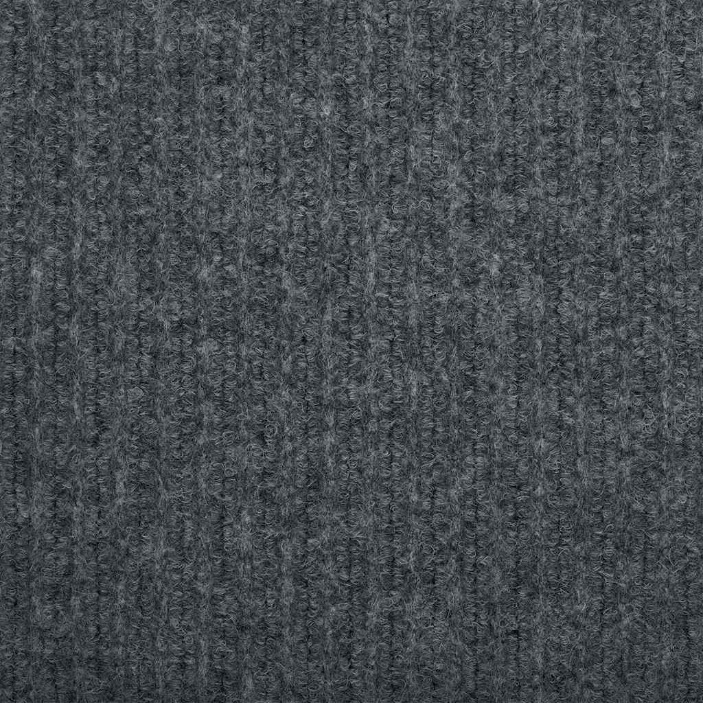 Carpet Runner Grey 80 x 250 cm Fabric