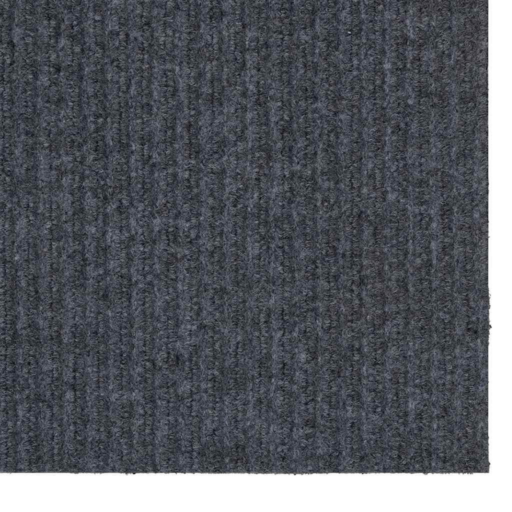 Carpet Runner Grey 80 x 400 cm Fabric