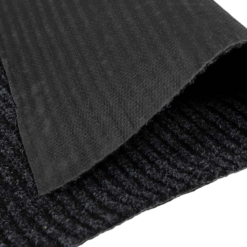 Carpet Runner Anthracite 80 x 250 cm Fabric