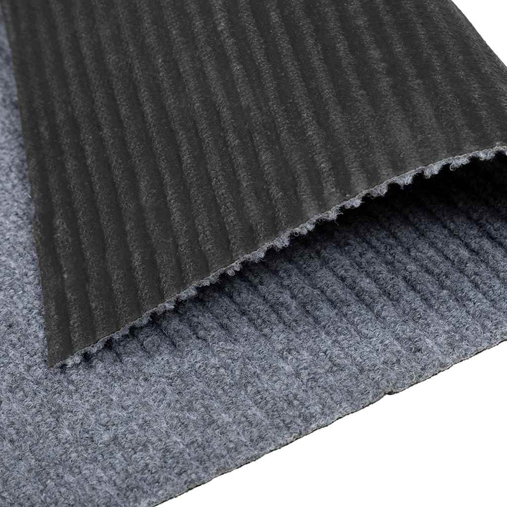Carpet Runner Light Grey 80 x 200 cm Fabric