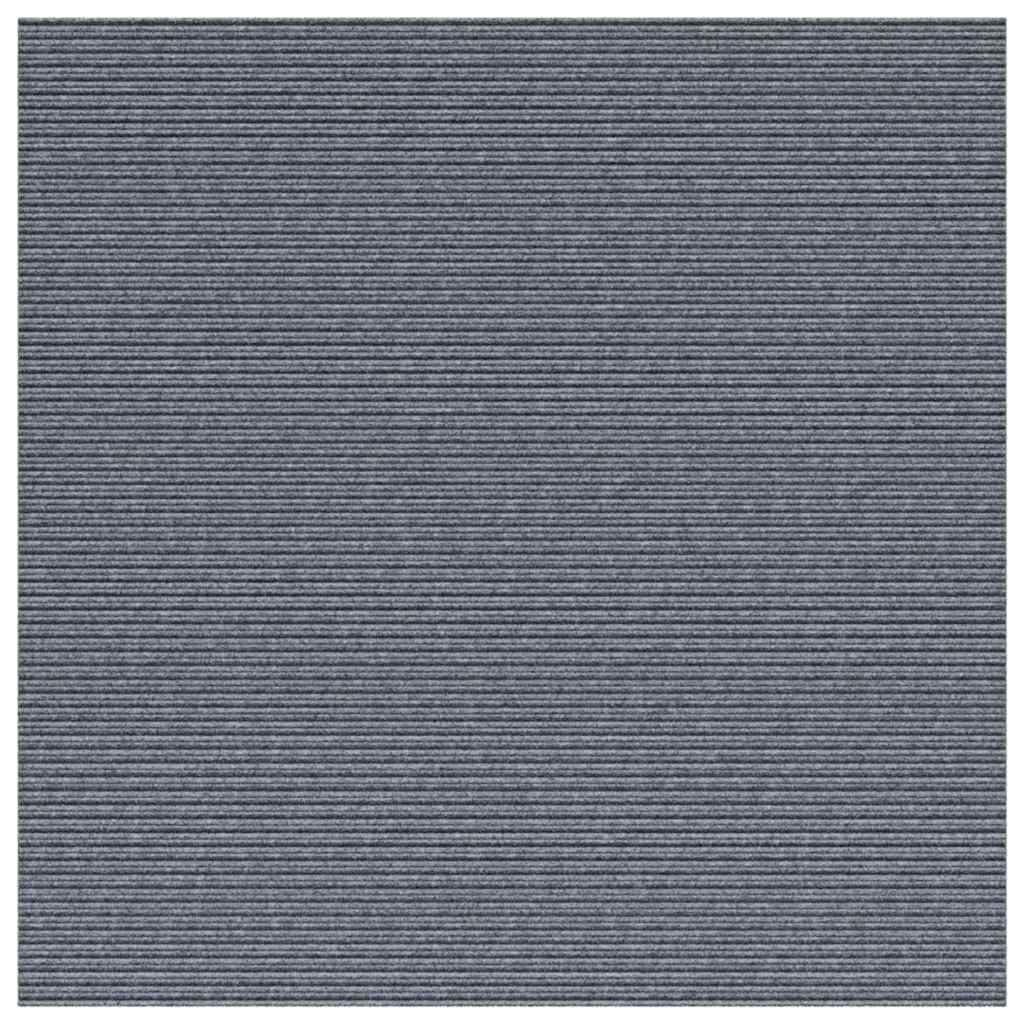 Carpet Runner Light Grey 100 x 100 cm Fabric