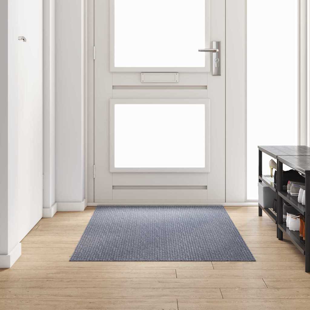 Carpet Runner Light Grey 100 x 200 cm Fabric
