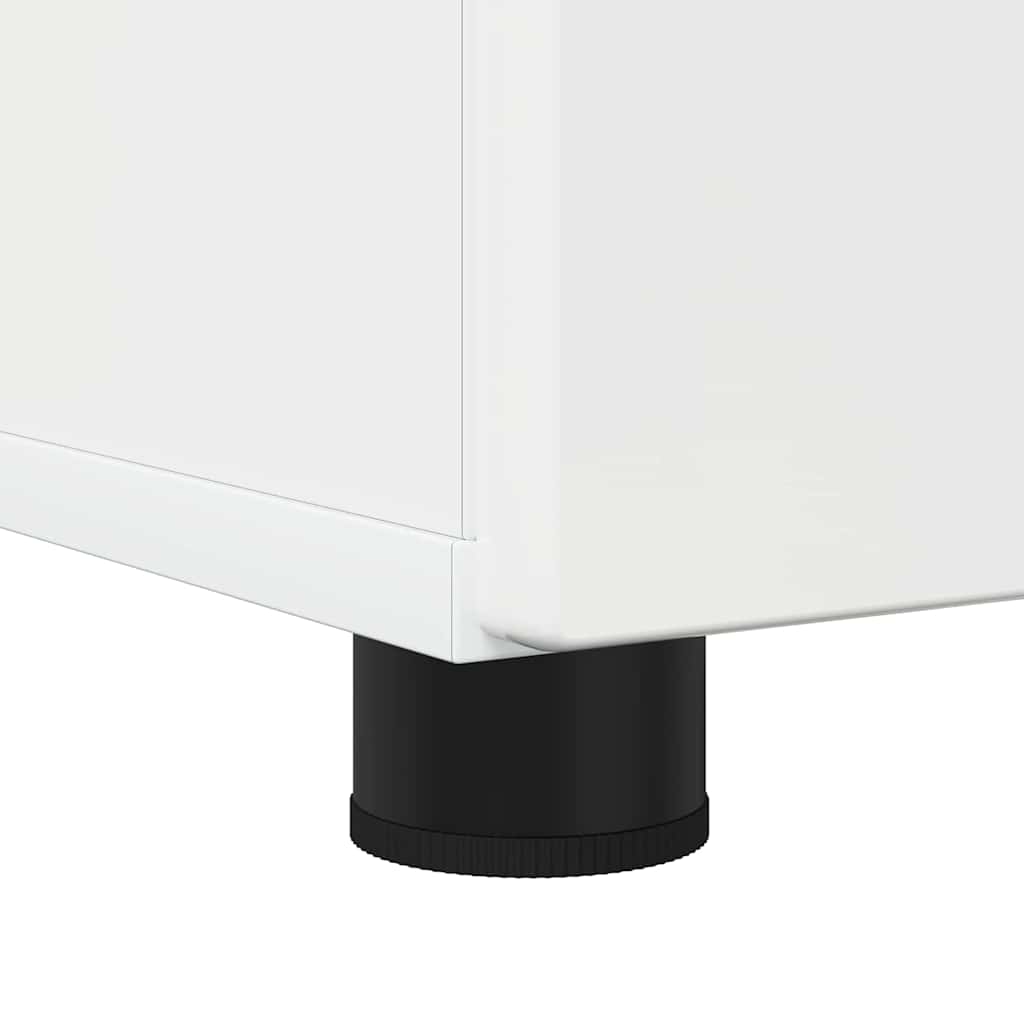 Bathroom Furniture Set Wall-mounted 3 pcs High Gloss White
