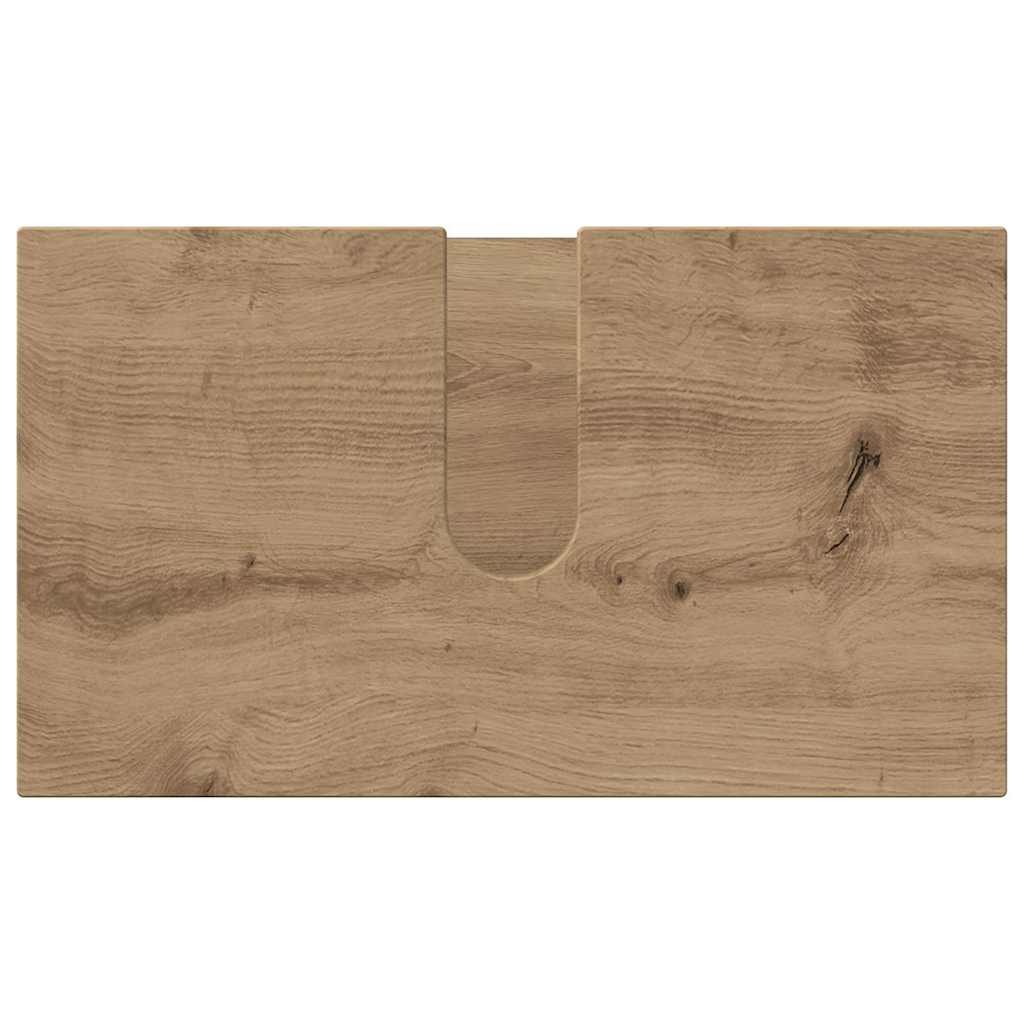 Bathroom Furniture Set 3 pcs Artisan Oak 61 x 35 x 64 cm
