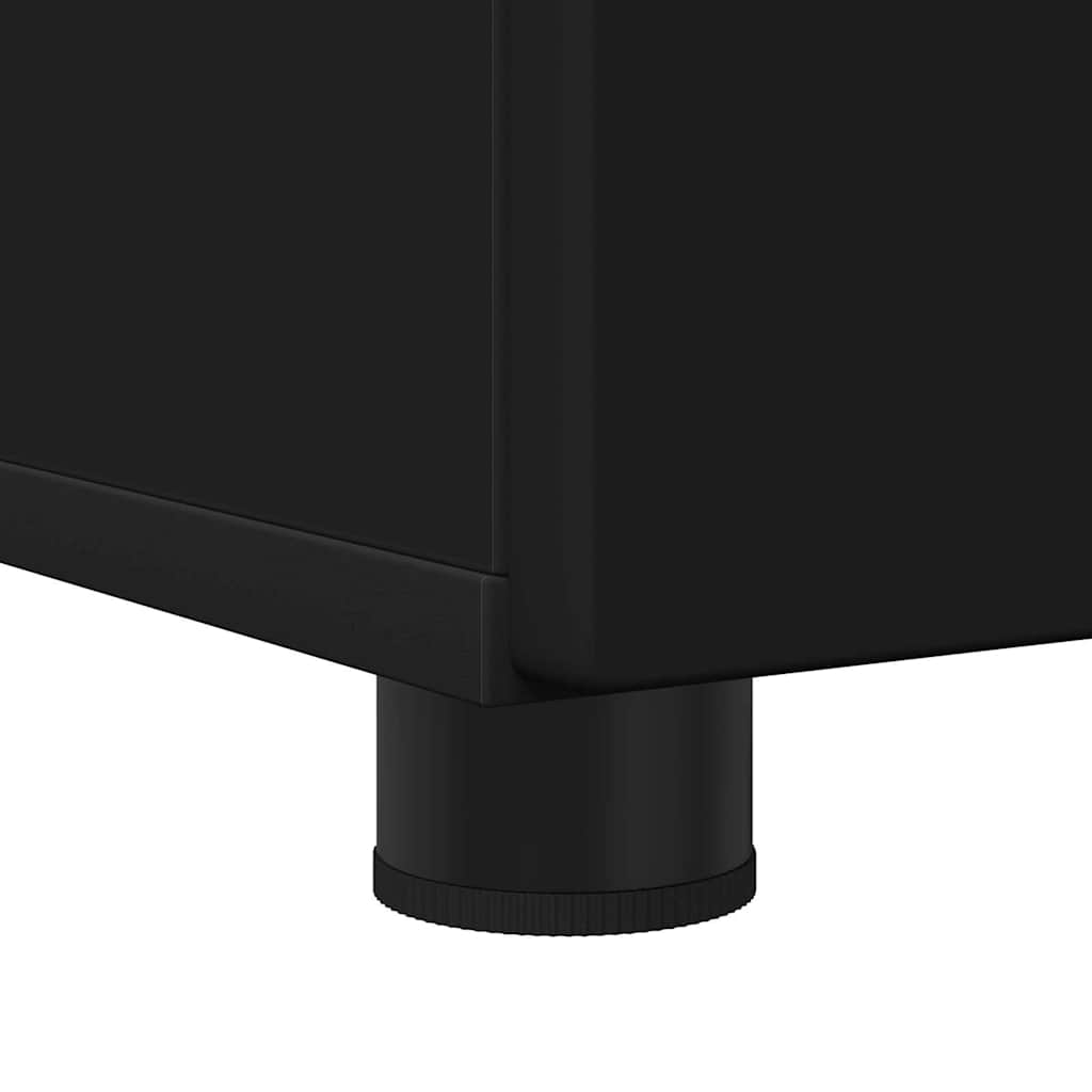 Bathroom Furniture Set 3 pcs Black 61 x 35 x 64 cm