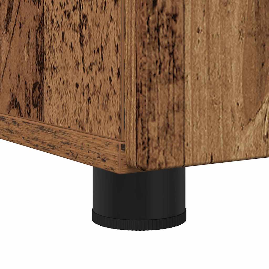 Bathroom Furniture Set 3 pcs Old Wood 61 x 35 x 64 cm