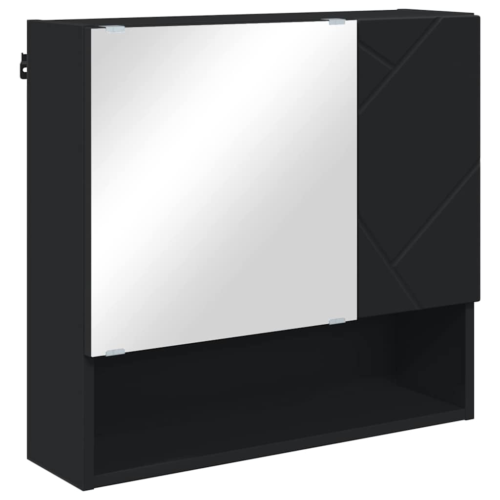 Bathroom Furniture Set 5 pcs Black 61 x 35 x 64 cm
