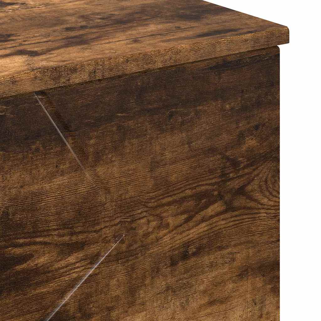 Bathroom Furniture Set 3 pcs Smoked Oak