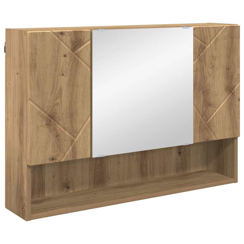 Bathroom Furniture Set 4 pcs Artisan Oak