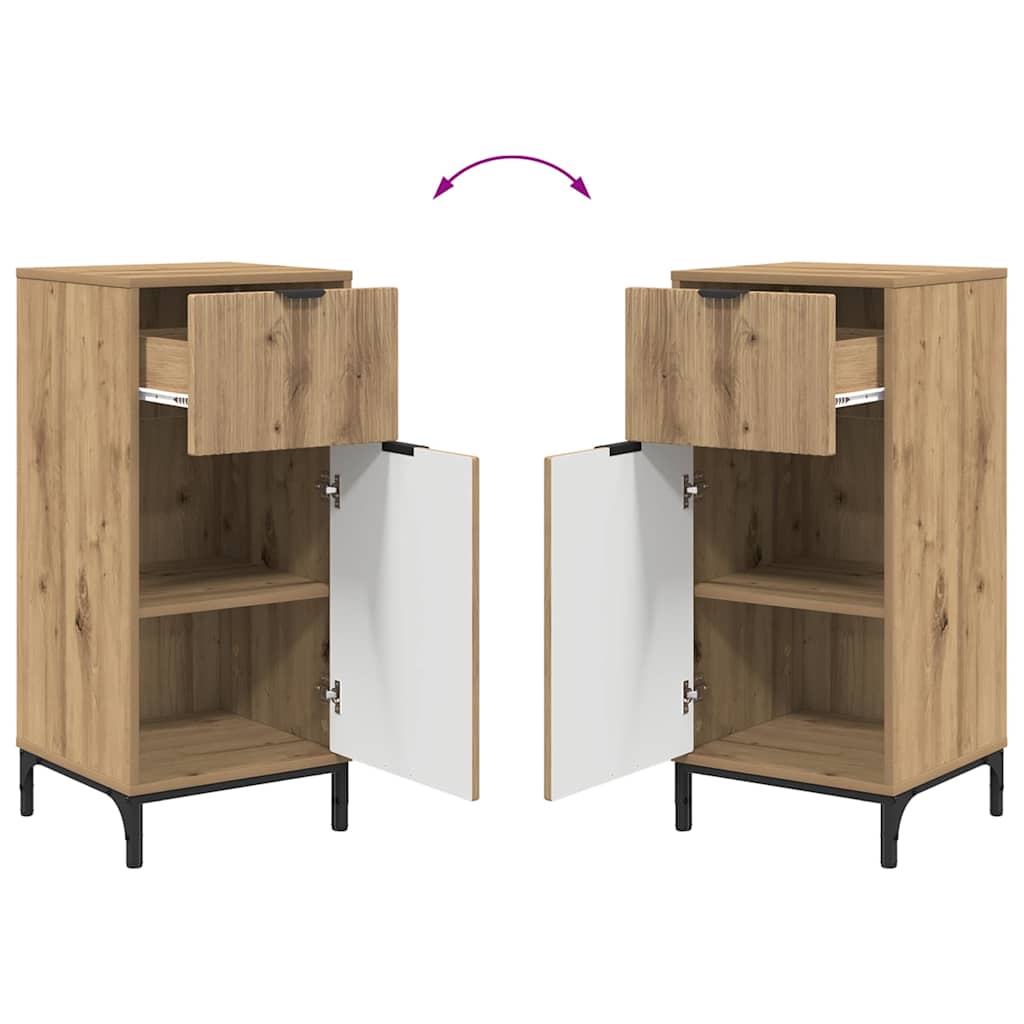 Bathroom Furniture Set 2 pcs Artisan Oak