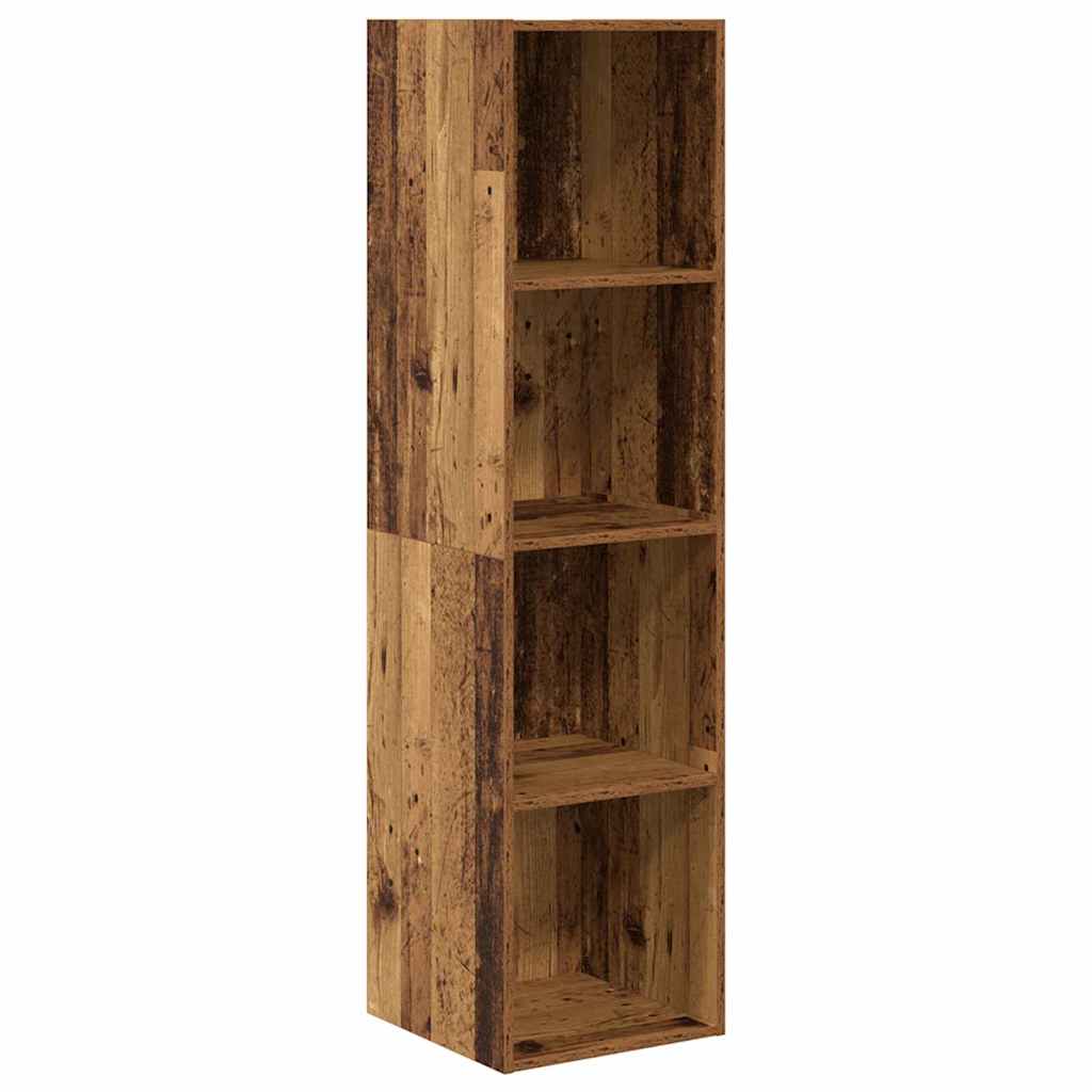TV Cabinet Set Wall-mounted 3 pcs Old Wood Engineered Wood