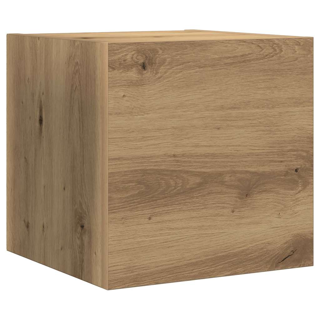 TV Cabinet Set 7 pcs Artisan Oak Engineered Wood