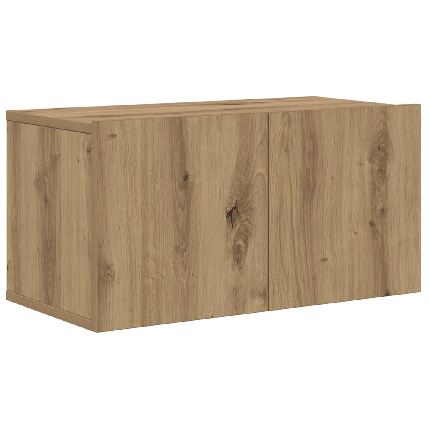 TV Cabinet Set Wall-mounted 3 pcs Artisan Oak Engineered Wood