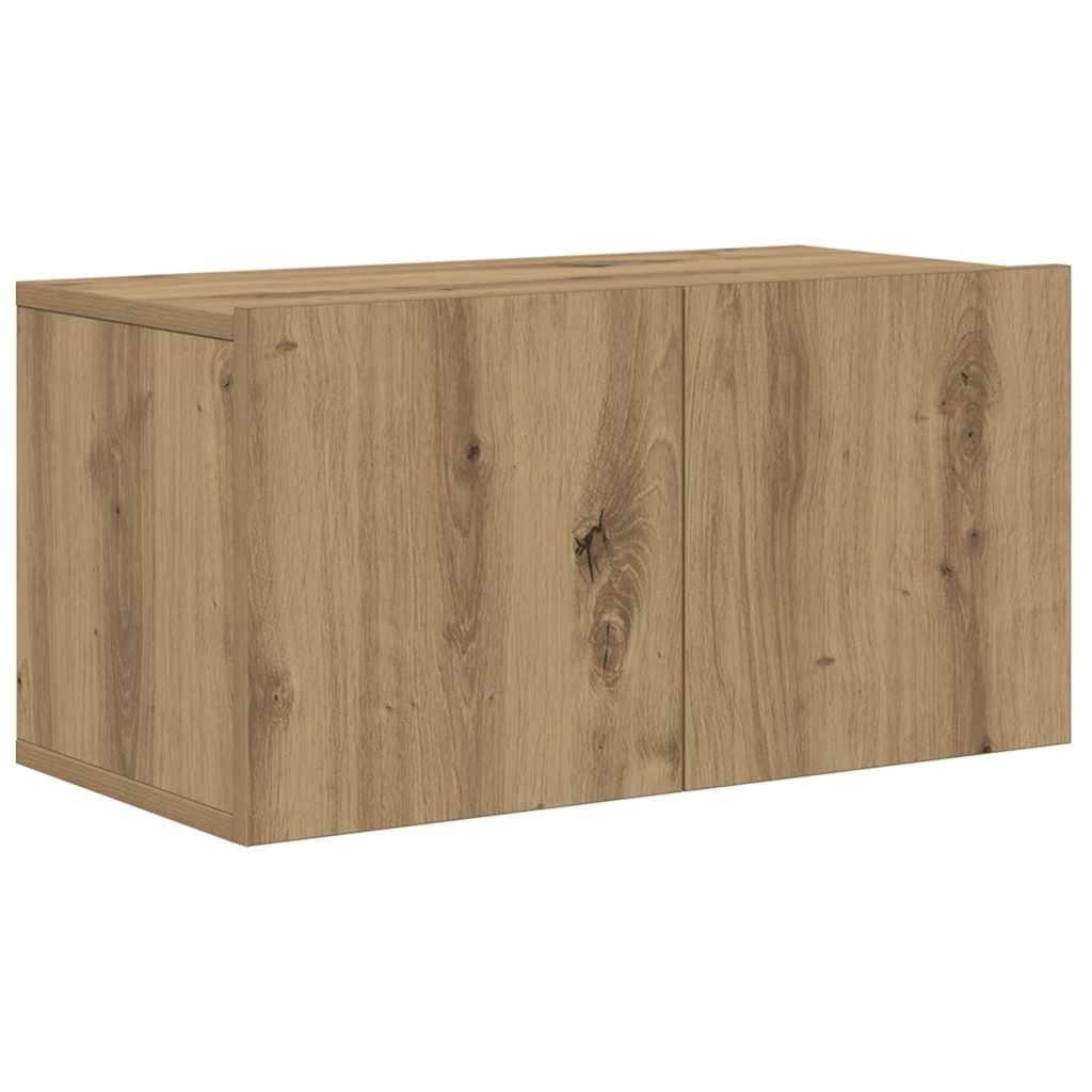 TV Cabinet Set 4 pcs Artisan Oak Engineered Wood