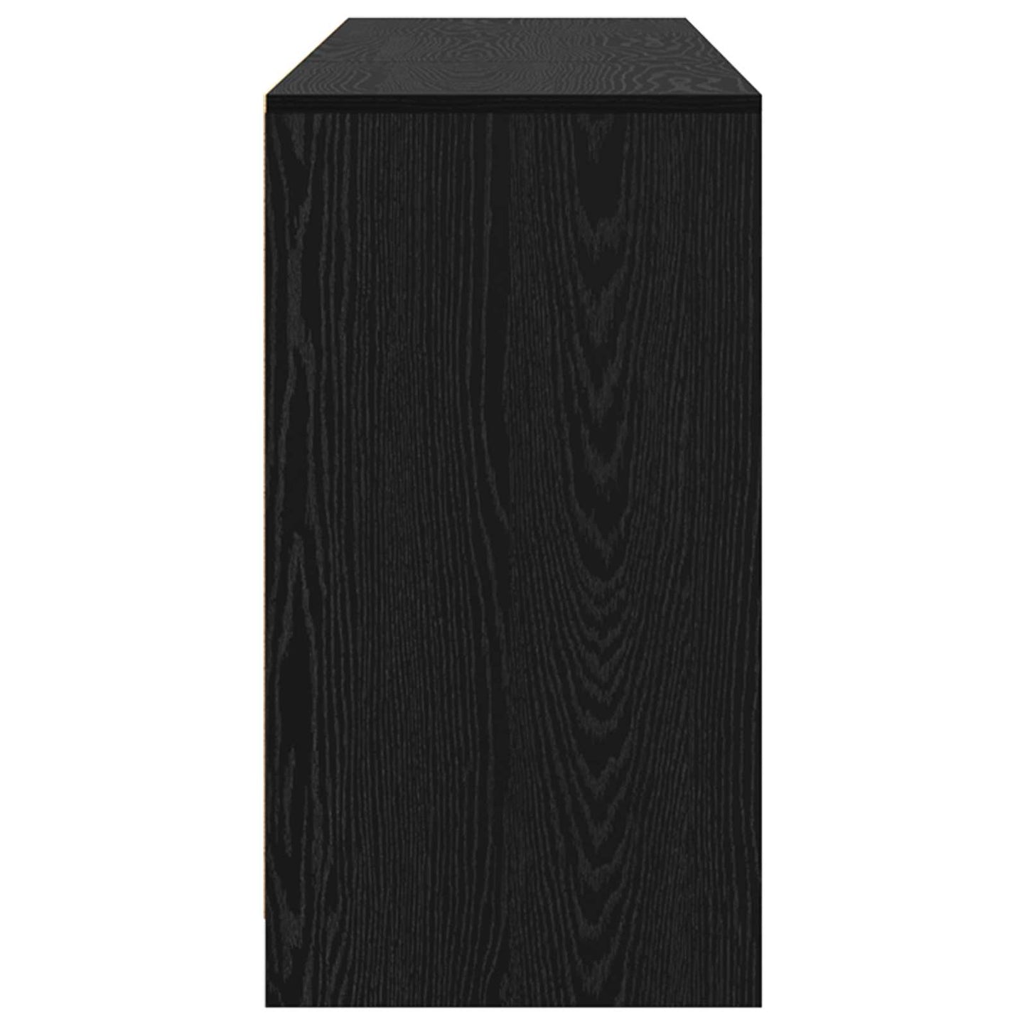 Sideboard 3 pcs Black Oak 70 x 41 x 75 cm Engineered Wood
