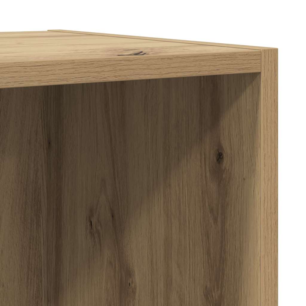TV Cabinet Set Wall-mounted 6 pcs Artisan Oak Engineered Wood