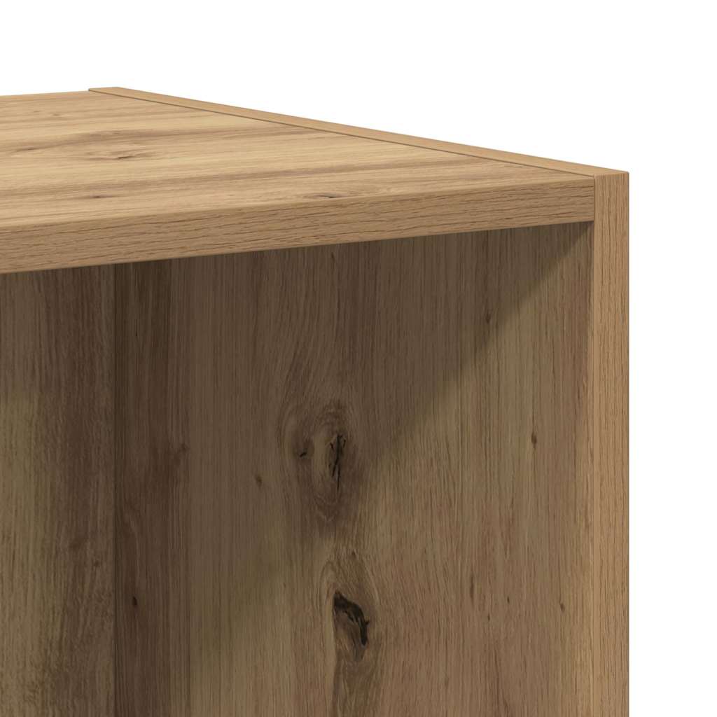 TV Cabinet Set Wall-mounted 2 pcs Artisan Oak Engineered Wood