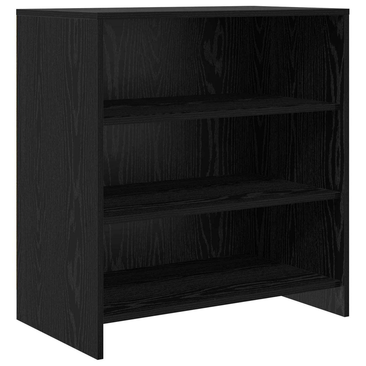 Sideboard 2 pcs Black Oak 70 x 41 x 75 cm Engineered Wood