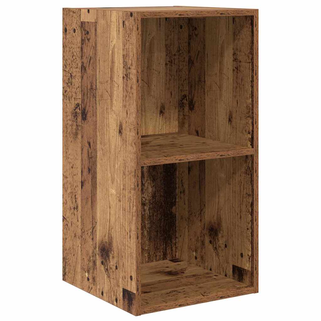 TV Cabinet Set Old Wood 37 x 37 x 107 cm Engineered Wood