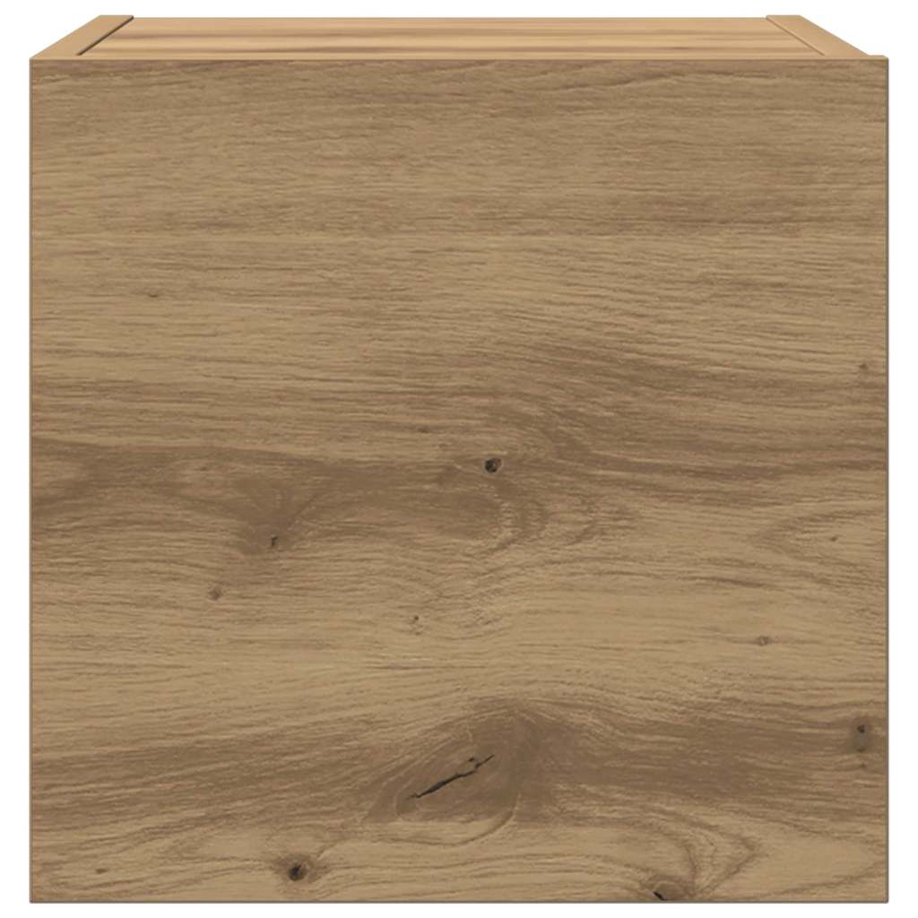 TV Units Wall-mounted 4 pcs Artisan Oak Engineered wood