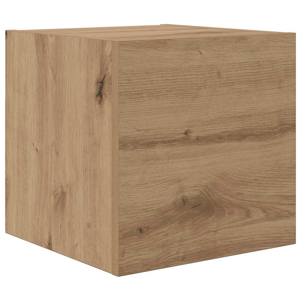 TV Units Wall-mounted 4 pcs Artisan Oak Engineered wood