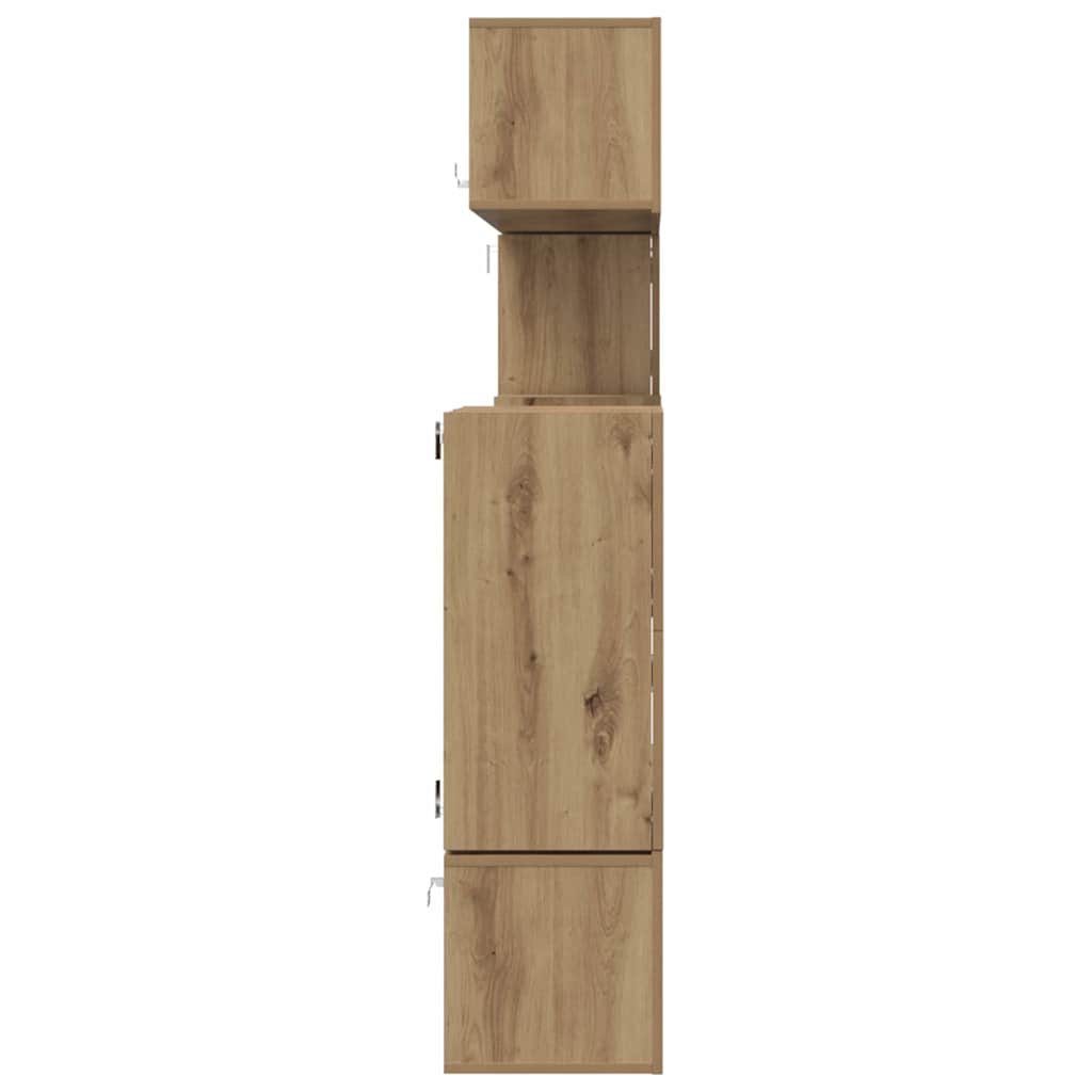 TV Units 4 pcs Artisan Oak Engineered wood