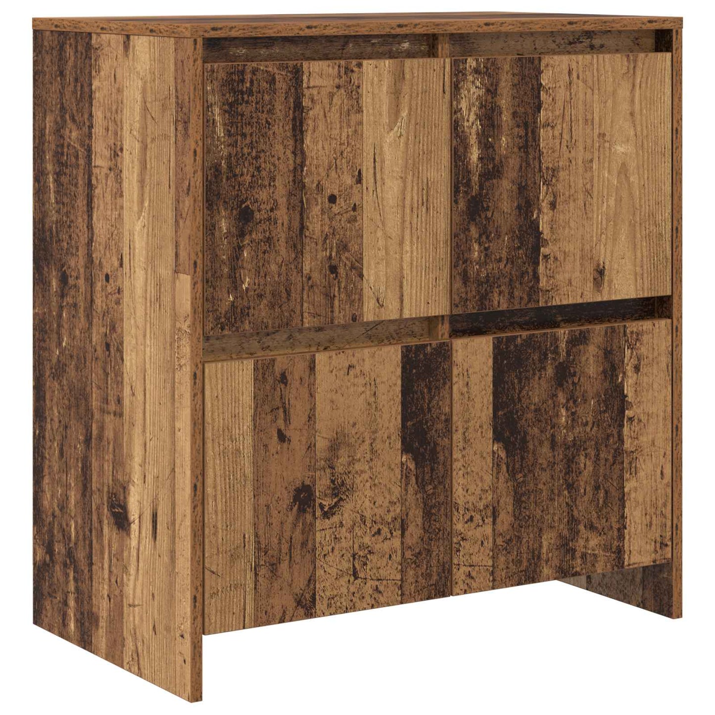 Sideboards 2 pcs Old wood 70 x 41 x 75 cm Engineered wood