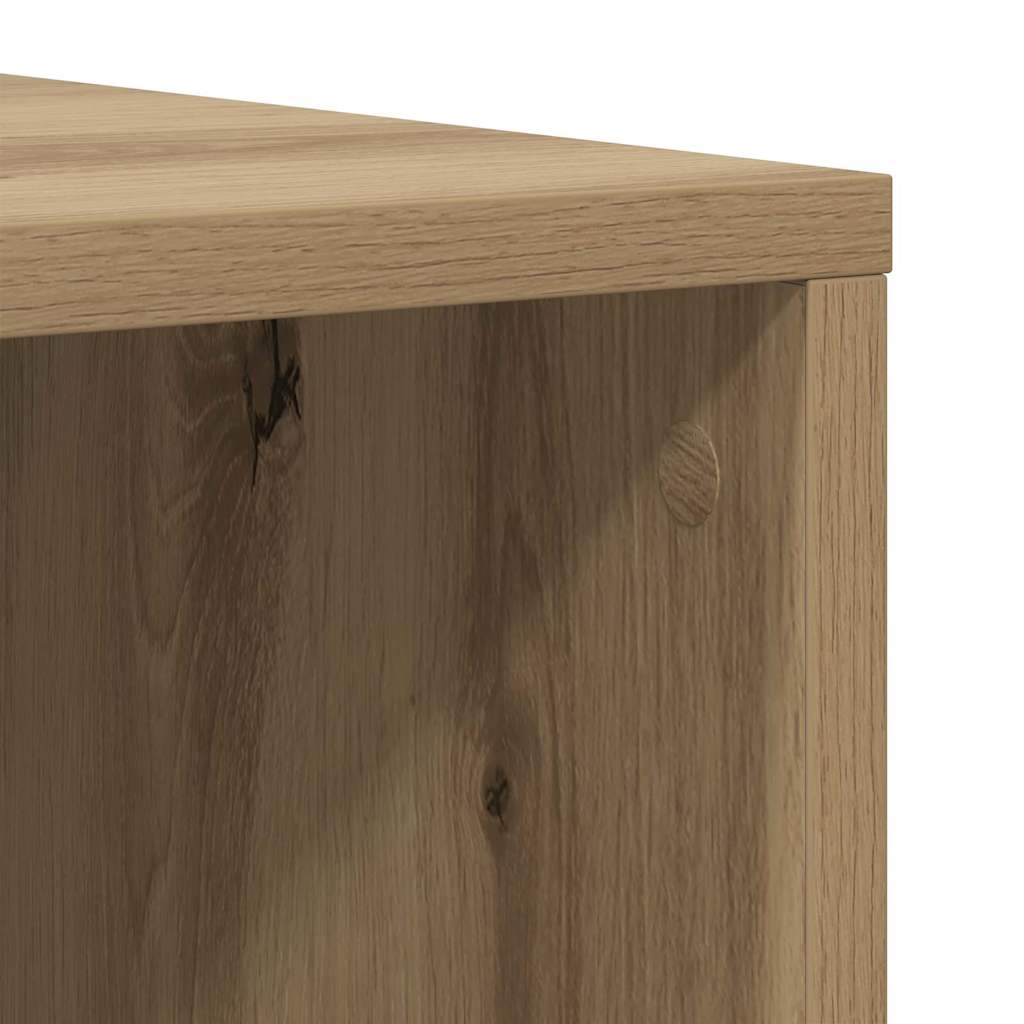 TV Cabinet Set 2 pcs Artisan Oak Engineered Wood