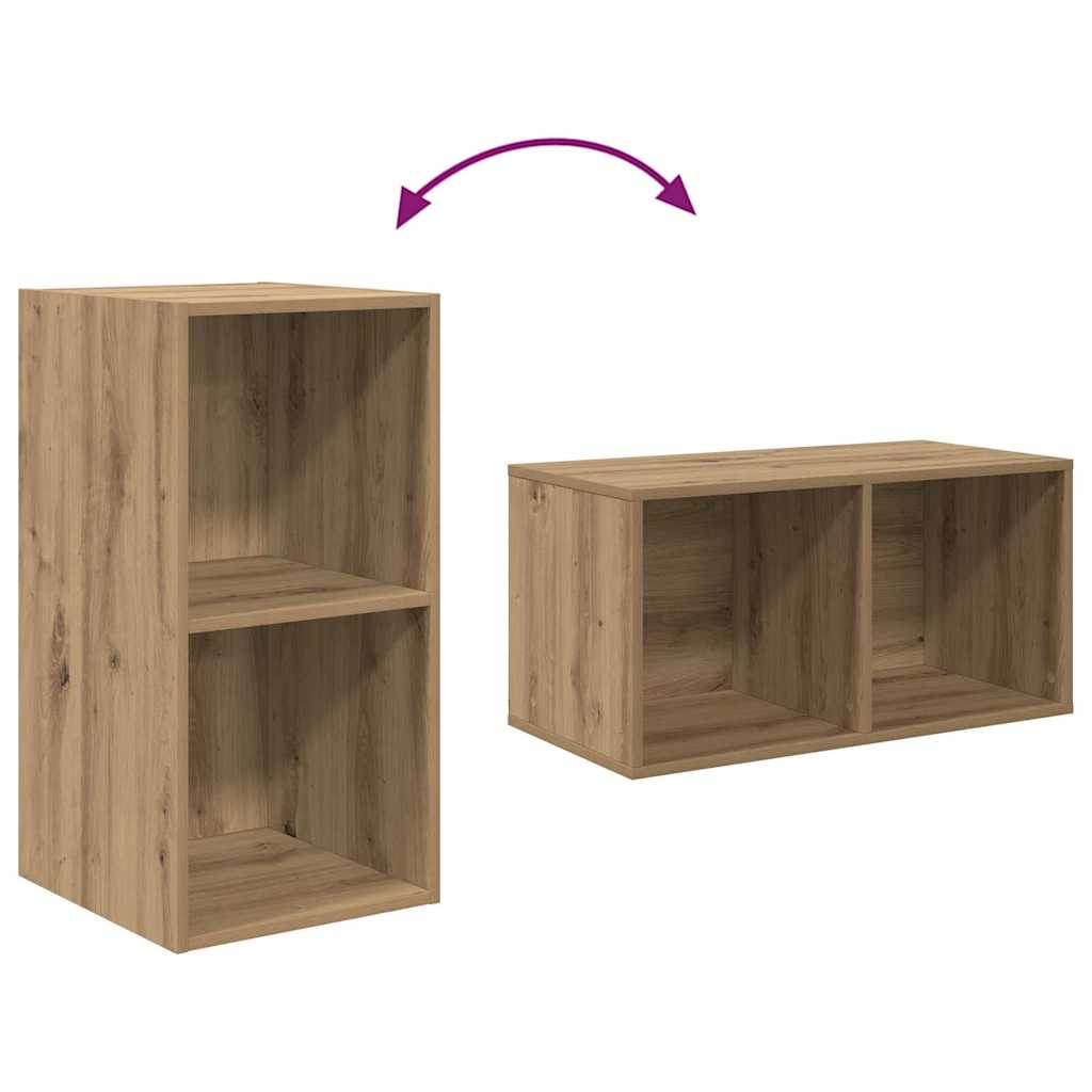 TV Cabinet Set 4 pcs Artisan Oak Engineered Wood