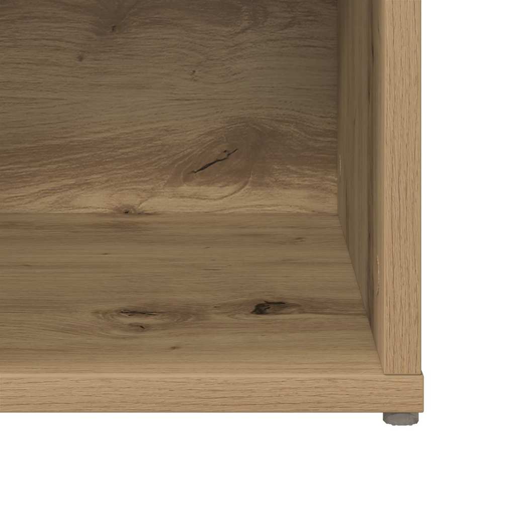 TV Cabinet Set 2 pcs Artisan Oak Engineered Wood
