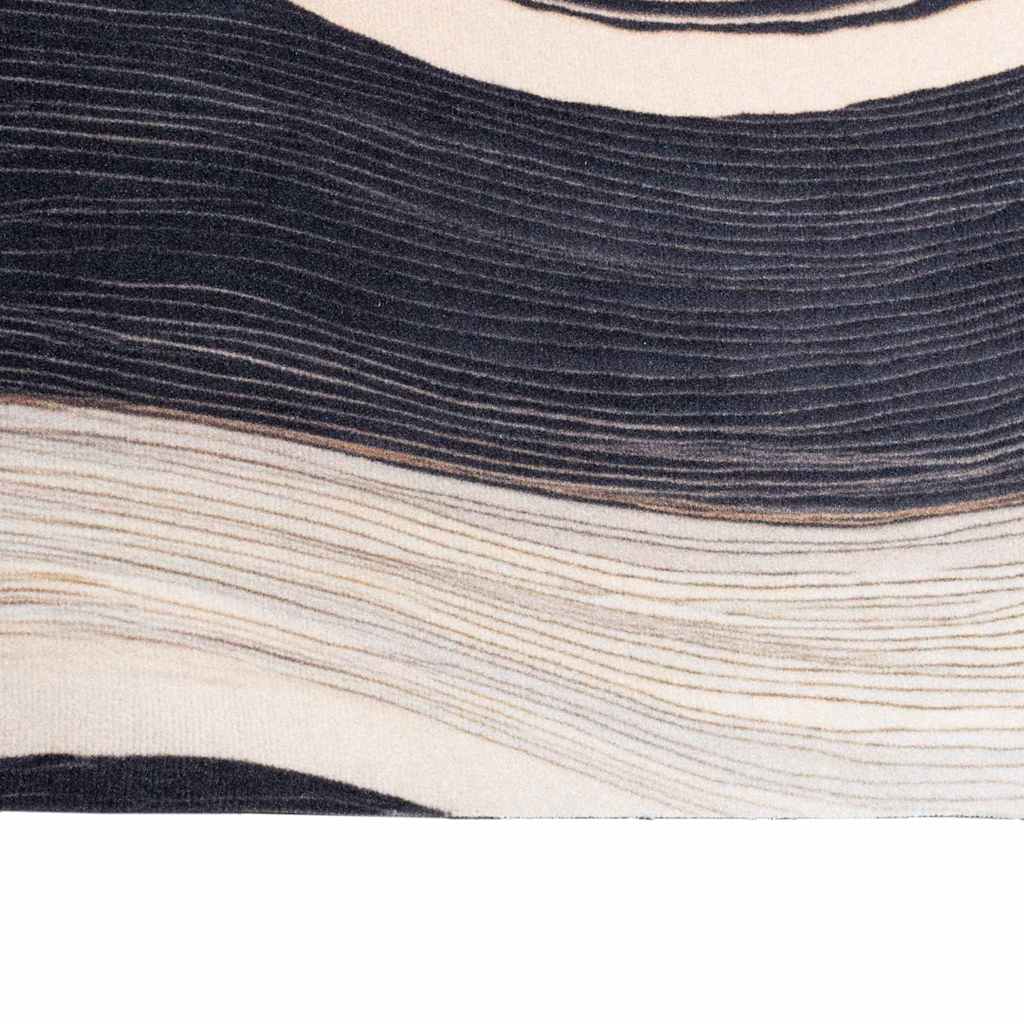 Kitchen Rug Black 300 x 60 cm Velvet
