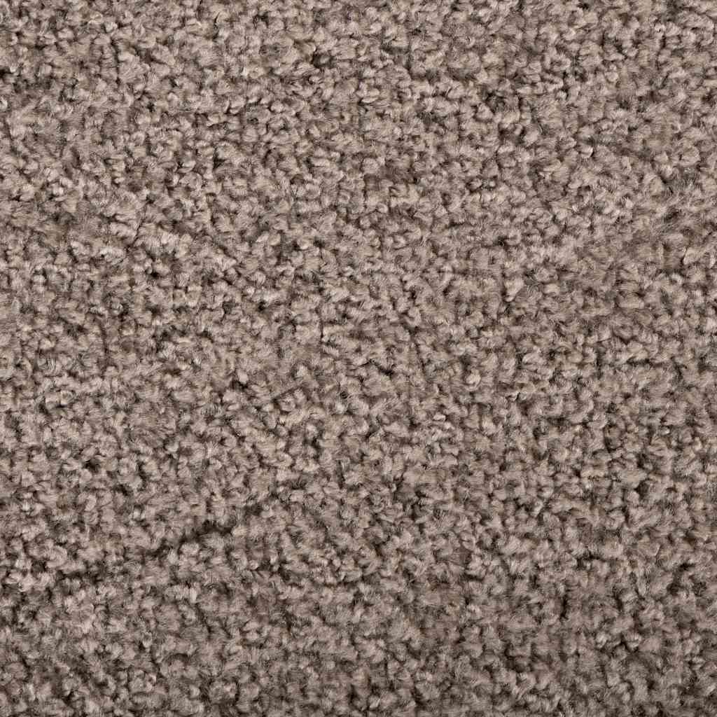 Door Mat Beige 80 x 60 x 1.2 cm Teddy Fabric