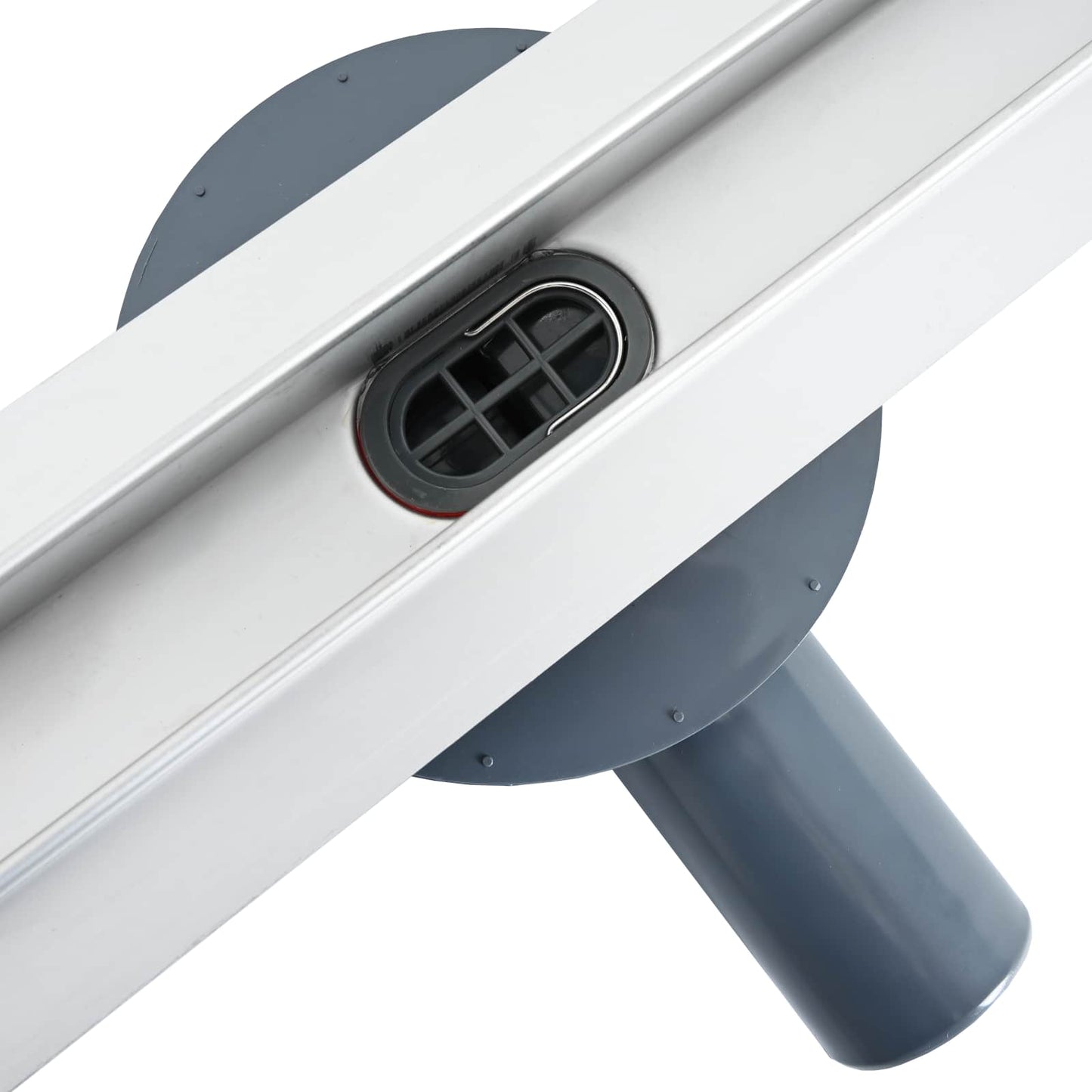 360° Shower Drain with Slim Model Silver 60 cm