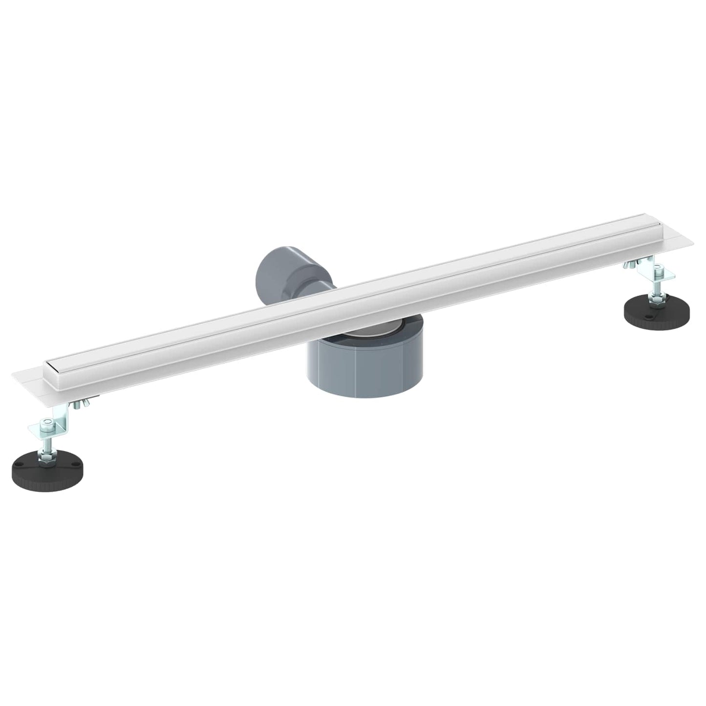 360° Shower Drain with Slim Model Silver 60 cm