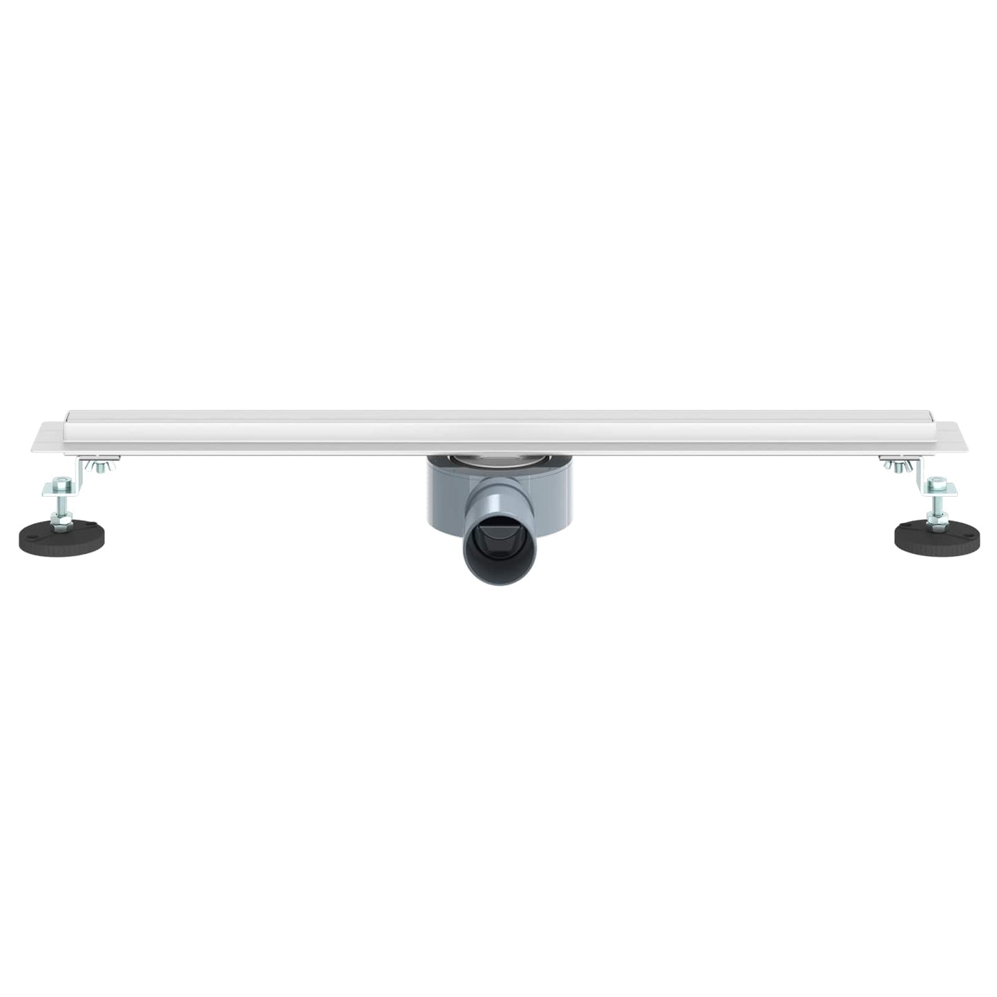 360° Shower Drain with Slim Model Silver 60 cm