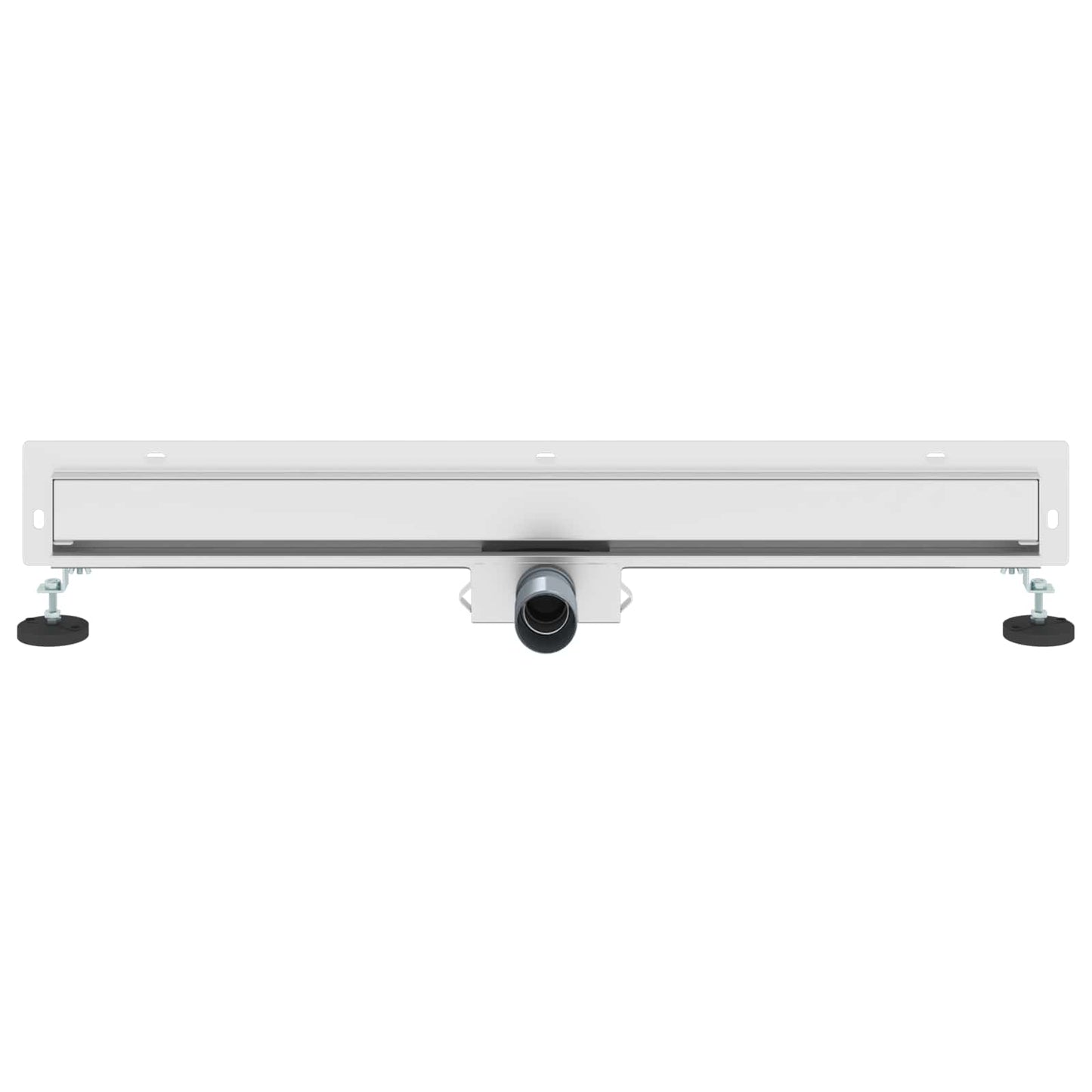 Wall Mounted Shower Drain Silver 80 cm Stainless Steel 304