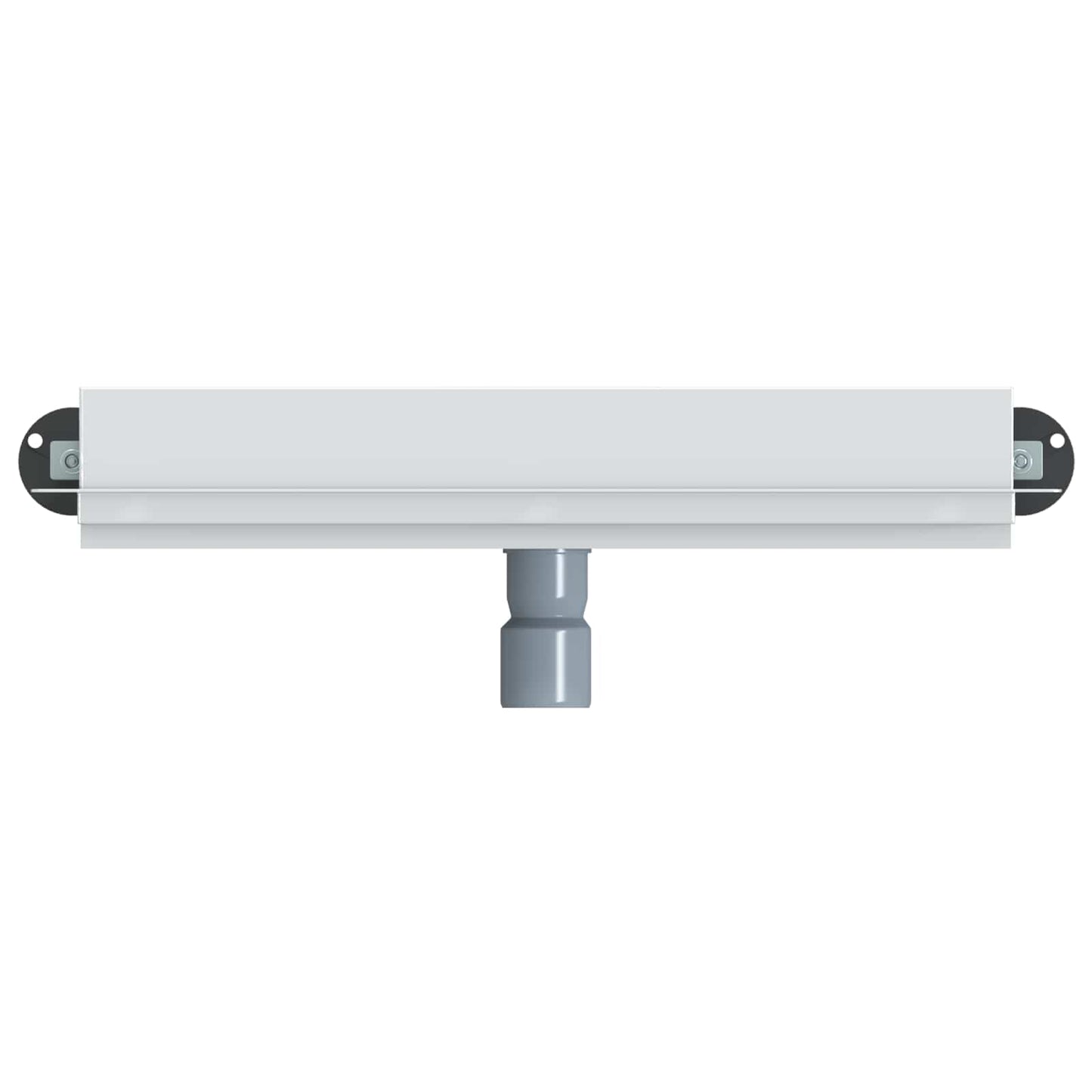 Wall Mounted Shower Drain Silver 50 cm Stainless Steel 304