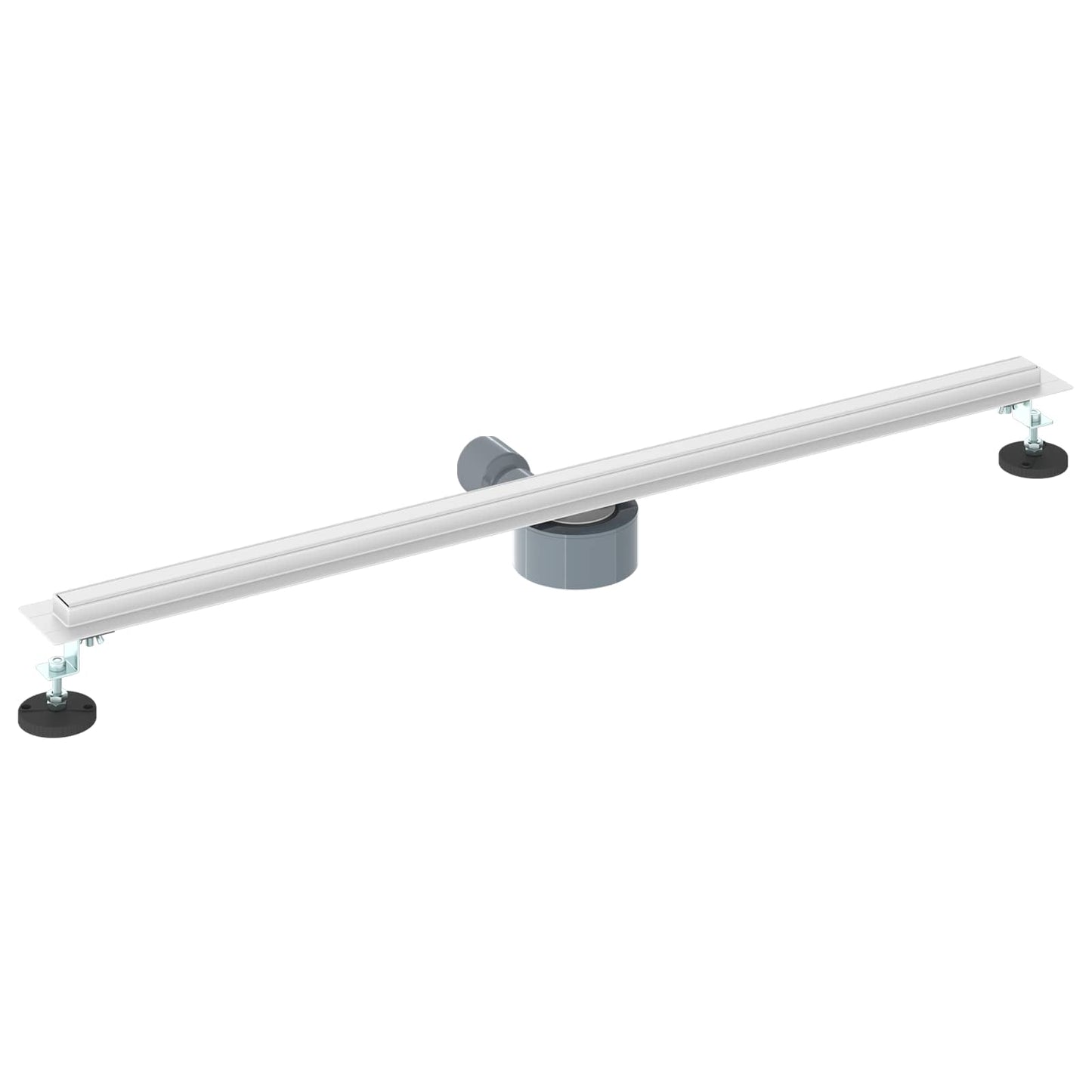 360° Shower Drain with Slim Model Silver 90 cm