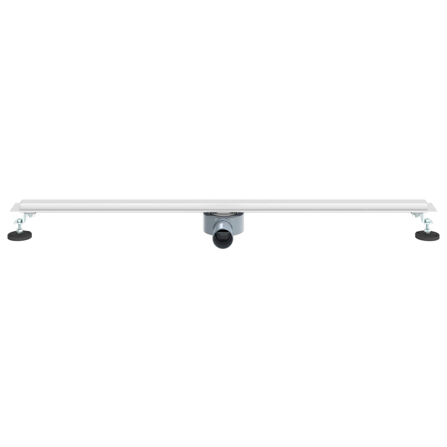 360° Shower Drain with Slim Model Silver 100 cm