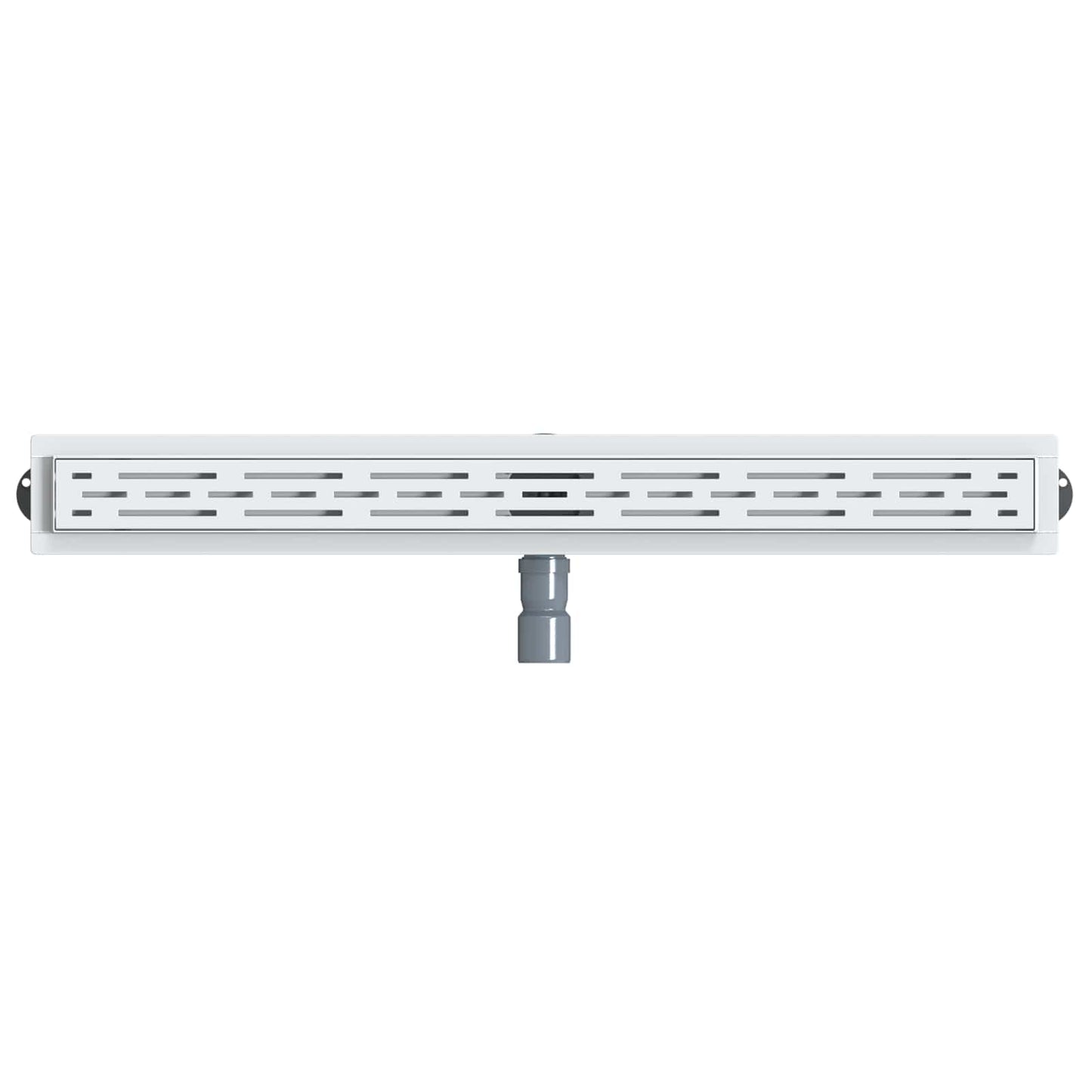 Shower Drain Line Design with 360° Siphon Silver 90 cm