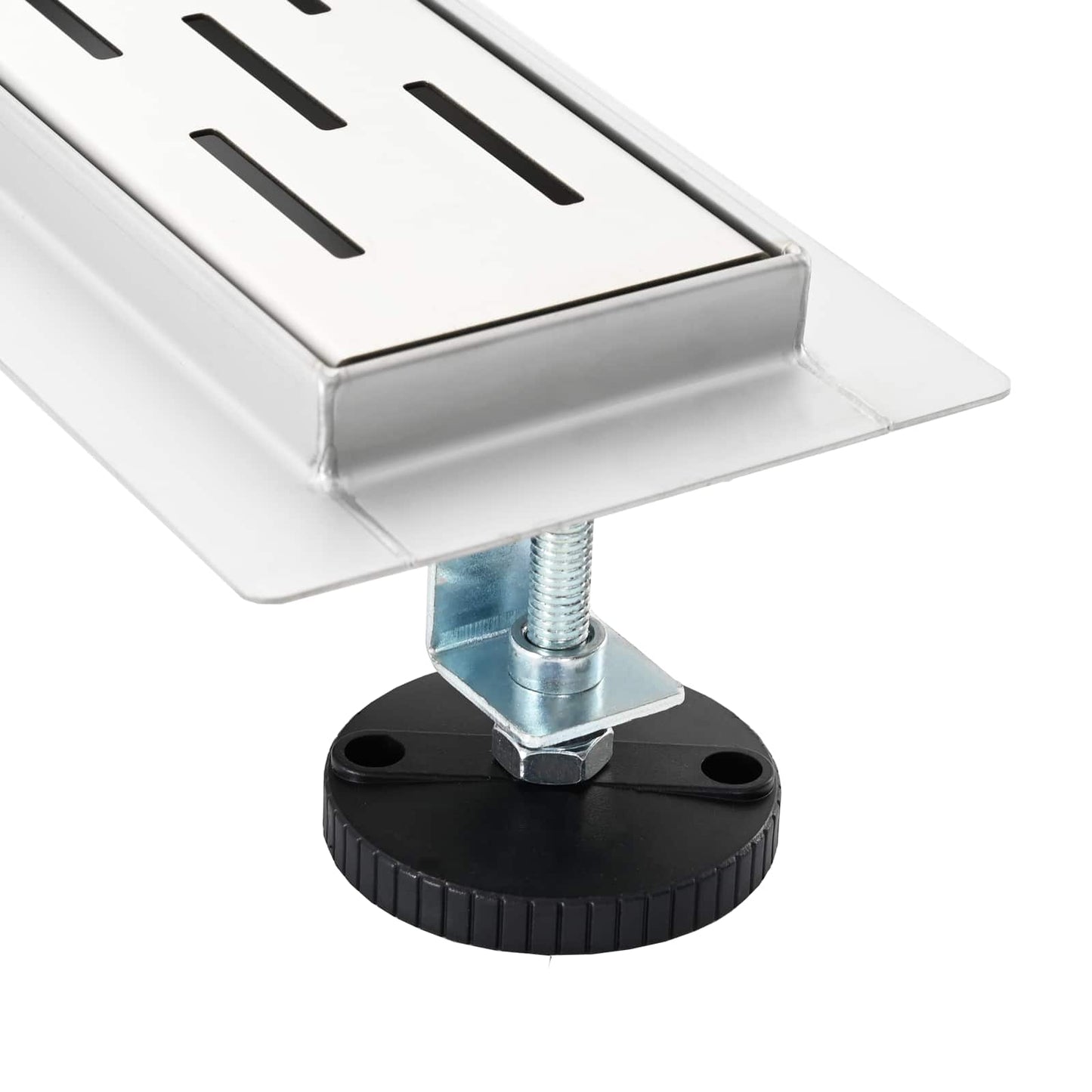 Shower Drain Line Design with 360° Siphon Silver 60 cm