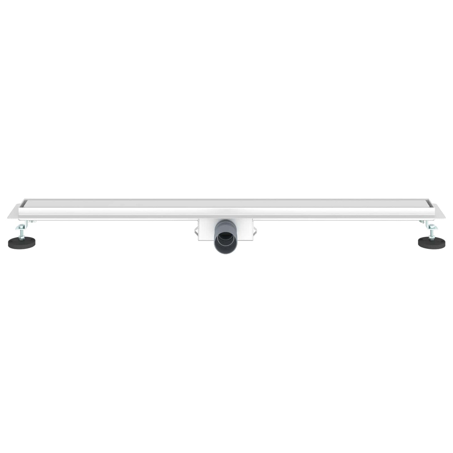 2 in 1 Shower Drain Silver 100 cm Stainless Steel 304