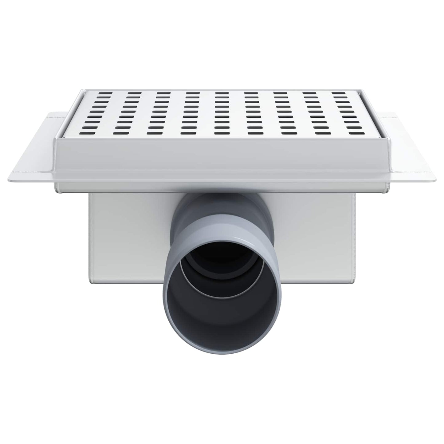 Dot Shower Drain Silver 15 x 15 cm Stainless Steel 304
