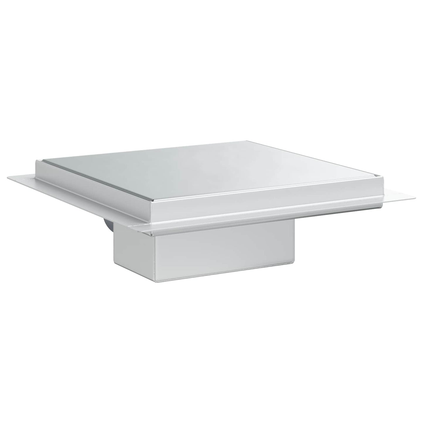 2 in 1 Shower Drain Silver 20 x 20 cm Stainless Steel 304