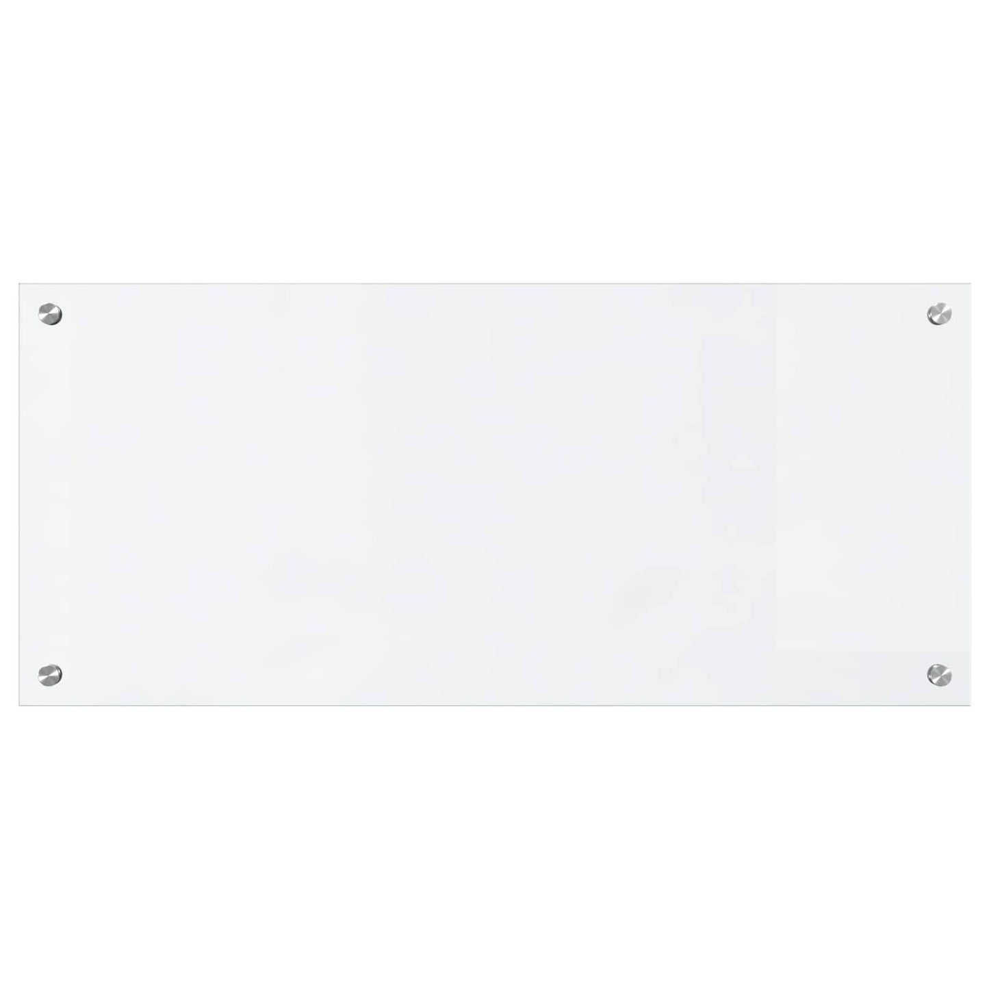Kitchen Backsplash Transparent 90 x 40 cm Tempered Glass